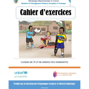 Cahier d'exercices classes de 7ème et 8ème années des humanités