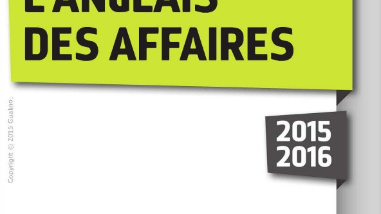 L'anglais des affaires
