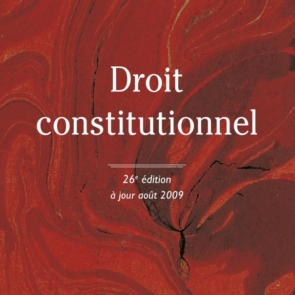 Droit constitutionnel Bernard Chantebout