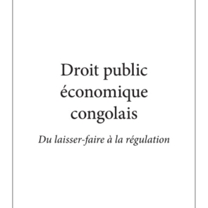 Droit public économique congolais