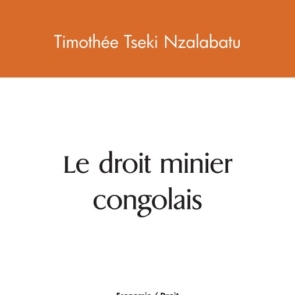 Le droit minier congolais